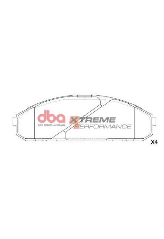 DBA 89-97 Nissan Patrol (Y60) XP Performance Front Brake Pads - DB1257XP