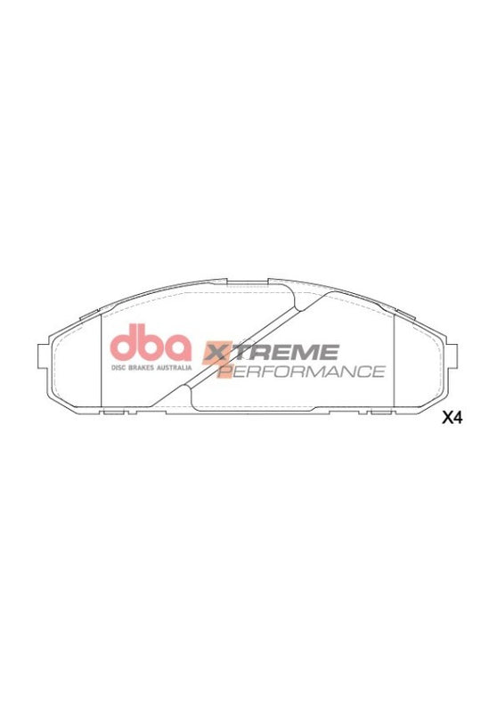 DBA 89-97 Nissan Patrol (Y60) XP Performance Front Brake Pads - DB1257XP