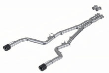 Load image into Gallery viewer, MBRP 17-21 Charger 5.7L/6.2L/6.4L 3in Race Profile Cat-Back w/Dual Carbon Fiber Tips T304 SS Exhaust - S71183CF