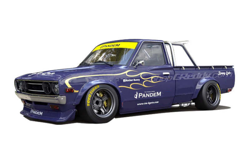 GReddy 73-79 Datsun 620 2-Door Pandem Front Over-Fenders - 17020652
