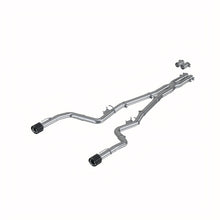 Load image into Gallery viewer, MBRP 17-21 Charger 5.7L/6.2L/6.4L 3in Race Profile Cat-Back w/Dual Carbon Fiber Tips T304 SS Exhaust - S71183CF