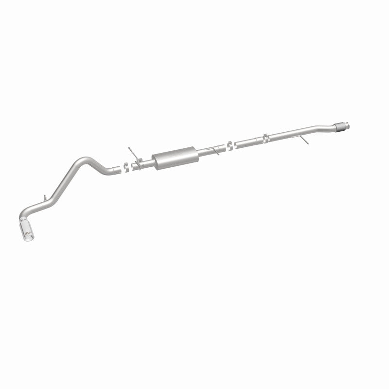 Magnaflow 14 Chevy Silverado V8 5.3L CC/EC Cab Single P/S Rear Exit Stainless Cat Back Perf Exhaust - 15267