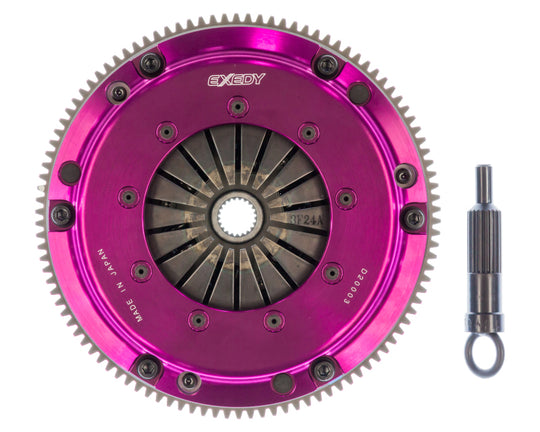 Exedy 1985-1989 Toyota Corolla GTS L4 Hyper Single Clutch Sprung Center Disc Push Type Cover - TH01SD