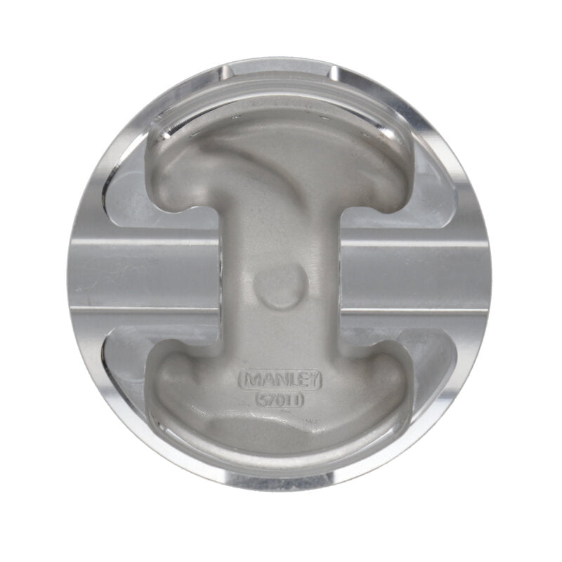 Manley Chevrolet Big Block Piston Set - 4.500in Bore 1.395in CH, 43.00 CC - 697500-8