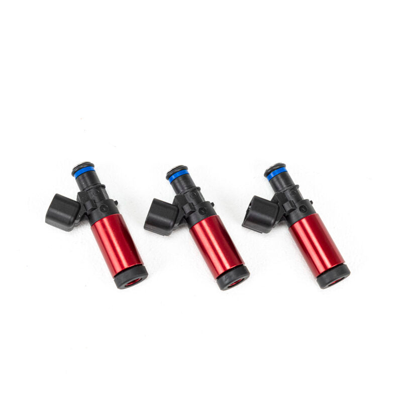 Injector Dynamics 1300-XDS Injector - 55mm Length - 11mm Machine Top - 34.55 D Adaptor (Set of 3) - 1300.55.11.D.3