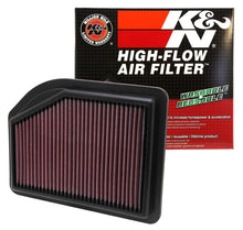 Load image into Gallery viewer, K&amp;N Replacement Filter 10.219in O/S Length x 7.875in O/S Width x 1.125in H for 12 Honda CR-V 2.4L - 33-2477