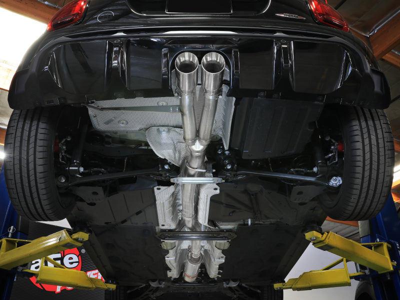 aFe 14-24 Mini Cooper S MACH Force-Xp 3in to 2-1/2in 304SS Cat-Back Exhaust w/ Polished Tip - 49-36354-P