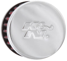 Load image into Gallery viewer, K&amp;N 0.625 inch ID 2 inch OD 1.5 inch H Clamp On Crankcase Vent Filter - 62-1340