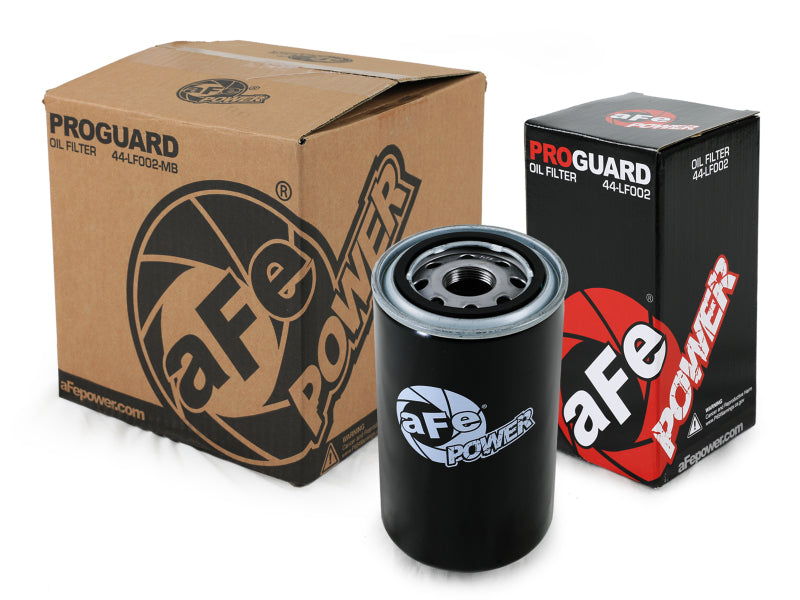 aFe ProGuard D2 Fluid Filters Oil F/F OIL 89-16 Dodge Diesel Trucks L6-5.9L/6.7L (td) (4 Pack) - 44-LF002-MB