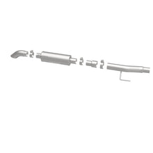 Load image into Gallery viewer, MagnaFlow Cat-Back, SS, 2.5/3in, Turn Down In Front Rear Tire 2015 Ford F150 5.0L V8 Ext Cab - 19083