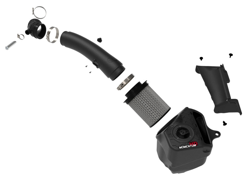 aFe 20-21 Jeep Wrangler (JL) V6-3.0L (td) Momentum HD Cold Air Intake System w/ Pro Dry S Media - 50-70062D