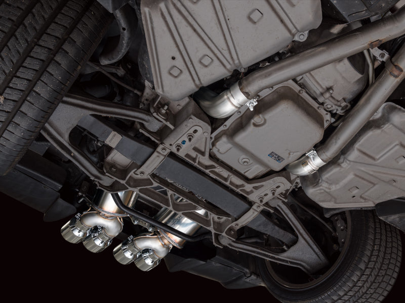 AWE Tuning 05-07 C6 Chevrolet Corvette 6.0L Touring Edition Axle-Back Exhaust w/ Chrome Silver Tips - 3015-42660