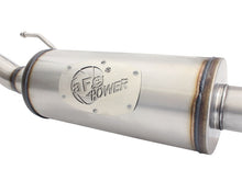 Load image into Gallery viewer, aFe MACHForce XP 2-1/2in SS-409 Cat-Back Exhausts w/ 18in Muffler 07-17 Jeep Wrangler V6-3.6L - 49-48057