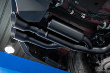 Load image into Gallery viewer, MBRP 18-19 Ford Mustang GT 5.0 3in Cat Back Quad Tip Race Version - Black - S7207BLK