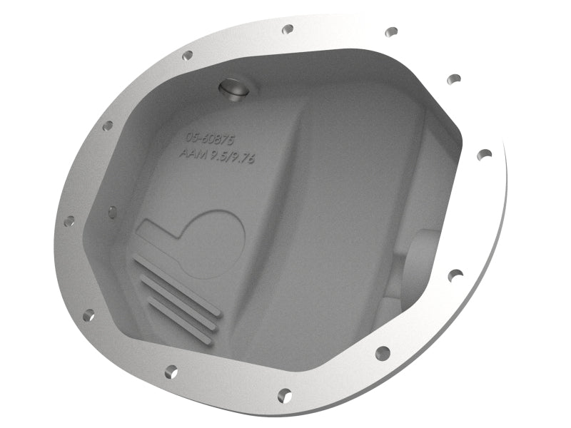 aFe Street Series Rear Differential Cover Raw 14-19 Chevrolet Silverado V8 4.3L / 5.3L / 6.2L - 46-71120A
