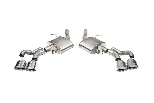 Corsa 2022-2025 Cadillac CT5-V Blackwing 3in Axle-Back - Act. Exh. - Dual Rear Exit - Twin 4.5inTips - 21322