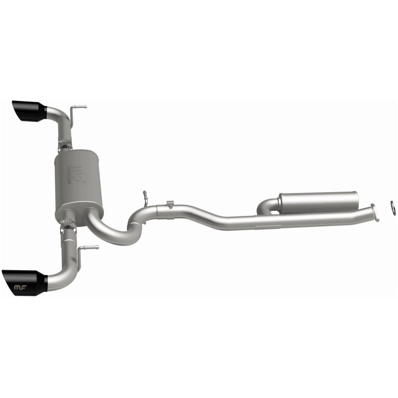 Magnaflow 19-21 Toyota RAV4 Street Series Cat-Back Performance Exhaust System- Dual Rear Exit- Black - 19500