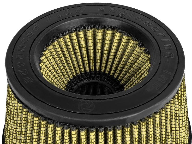aFe Magnum FORCE Intake Replacement Air Filter 6 IN F x 7 IN B x 5-1/2 IN T (Inverted) x 3-7/8 IN H - 72-91131