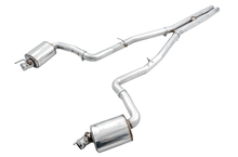 Load image into Gallery viewer, AWE Tuning 2015+ Dodge Challenger 6.4L/6.2L Non-Resonated Touring Edition Exhaust - Use Stock Tips - 3020-11028