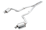 AWE Tuning 2015+ Dodge Challenger 6.4L/6.2L Non-Resonated Touring Edition Exhaust - Use Stock Tips - 3020-11028