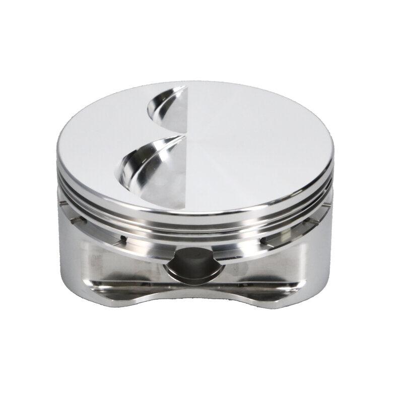 Manley Chevrolet Small Block Piston Set - 4.030in Bore 1.550in CH, -4.00 CC - 590530SMS-8