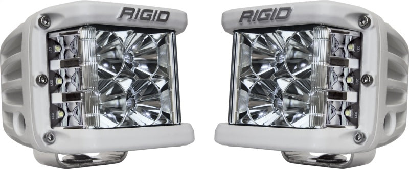 Rigid Industries D-SS - Flood - Set of 2 - White Housing - 862113