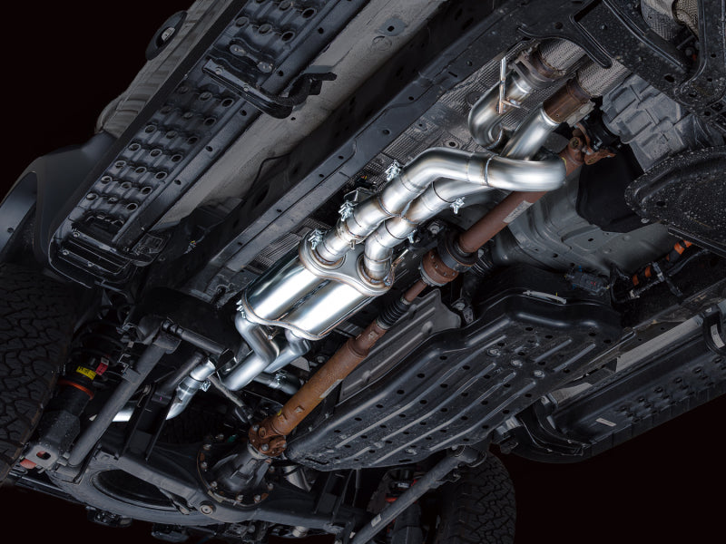 AWE 2024+ Ford Ranger Raptor 3.0L Switchpath Cat-Back Exhaust - Diamond Black Tips - 3025-33306