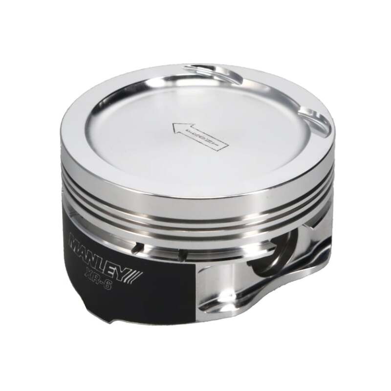 Manley Nissan (SR20DE/DET) 87mm +1.0mm Oversized Bore 8.5:1 Dish Piston Set with Ring - 638010C-4