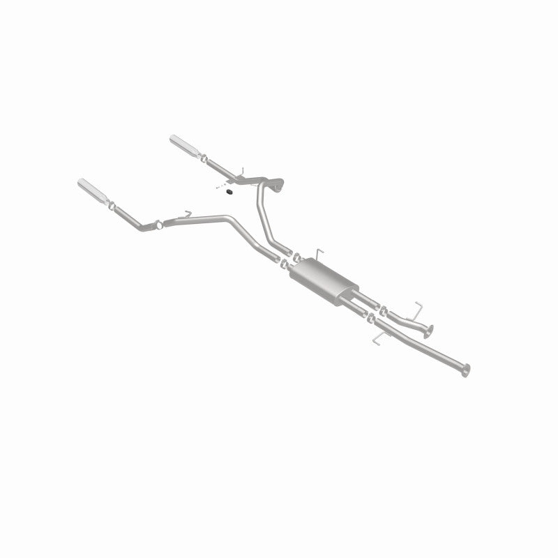 MagnaFlow 14 Toyota Tundra V8 4.6L/5.7L Stainless Cat Back Exhaust Dual Split Rear Exit - 15305