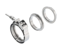 Load image into Gallery viewer, Borla Universal 2.25in Stainless Steel 3pc V-Band Clamp w/ Male and Female Flanges - 18007