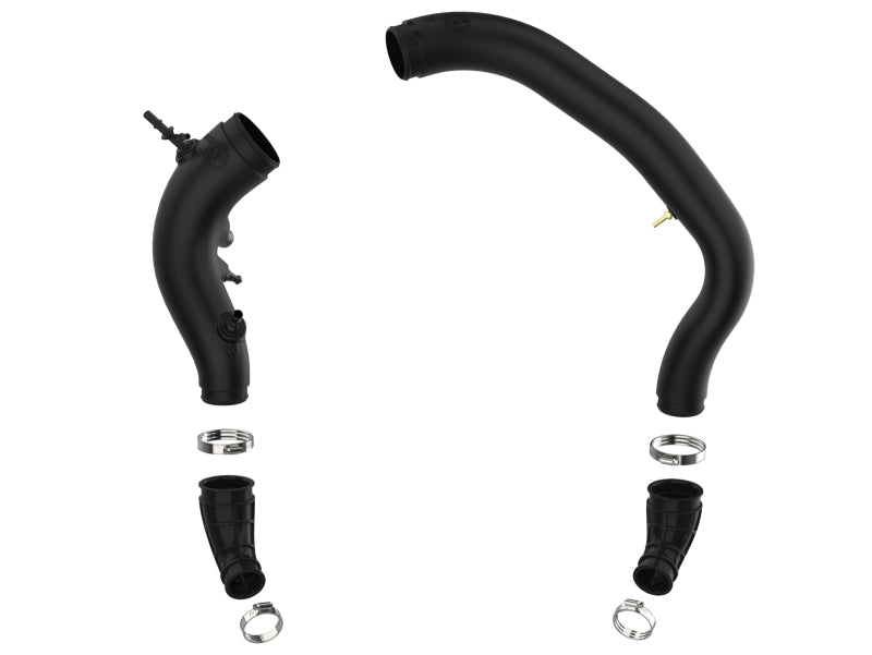 aFe 15-16 Ford F150 V6 3.5L Turbo Inlet Pipes - Black - 59-20006