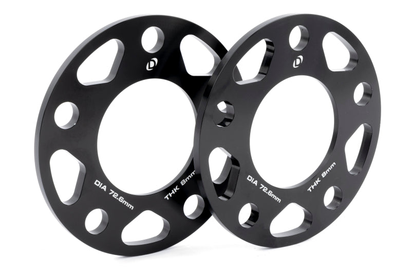 Dinan Wheel Spacers - 5x120 - 72.6mm CB - 8mm Thick (Set of 2) - D210-2038