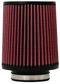 Injen High Performance Air Filter - 3 1/2 Black Oiled Filter 6  Base / 6 7/8 Tall / 5 1/2 Top - X-1021-BR