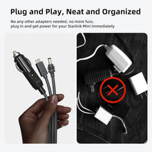 Load image into Gallery viewer, 3-in-1 Power Cable for Starlink Mini | Car + USB-C + DC Input | 2M-5M