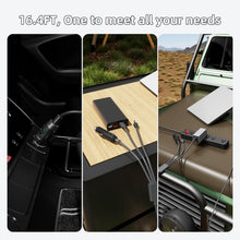 Load image into Gallery viewer, 3-in-1 Power Cable for Starlink Mini | Car + USB-C + DC Input | 2M-5M