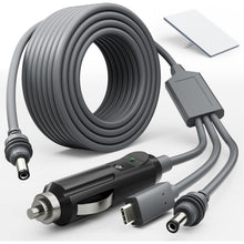 Load image into Gallery viewer, 3-in-1 Power Cable for Starlink Mini | Car + USB-C + DC Input | 2M-5M