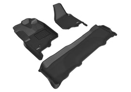 3D MAXpider 12-16 Ford F-250 / 350 / 450 Supercrew Kagu Black R1 R2 - L1FR09001509