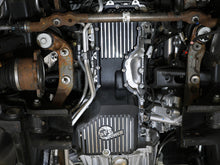 Load image into Gallery viewer, aFe 20-25 GM Diesel V8-6.6L L5P Engine Oil Pan w/ Machined Fins - 46-71370B