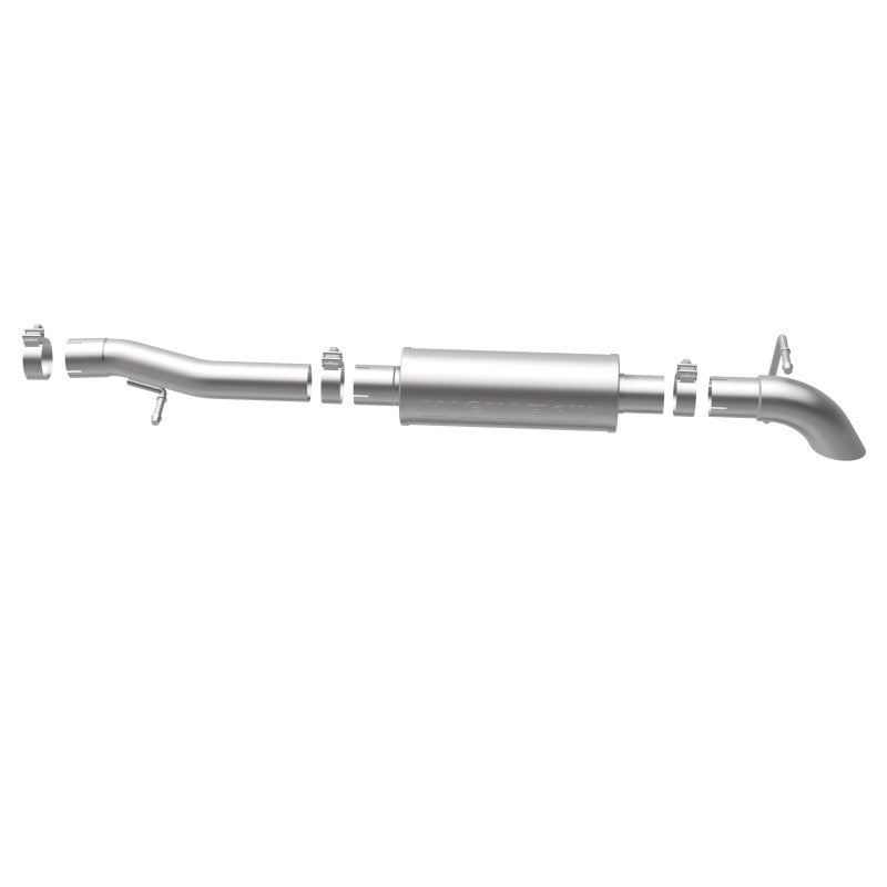 MagnaFlow 12-14 Jeep Wrangler JK Unltd V6 3.6L 2D Turn Down Front of Rear Tire SS C/B Perf Exhaust - 17144
