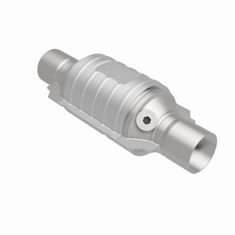 MagnaFlow Univ Cat Conv 2.5in Inlet/Outlet Ctr/Ctr Round 9in Body L x 5.125in W x 13in Overall L - 51236