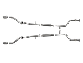 aFe POWER Takeda 2023 Nissan Z 2 1/2in 304 SS Cat-Back Exhaust System w/ Polished Tips - 49-36138-P