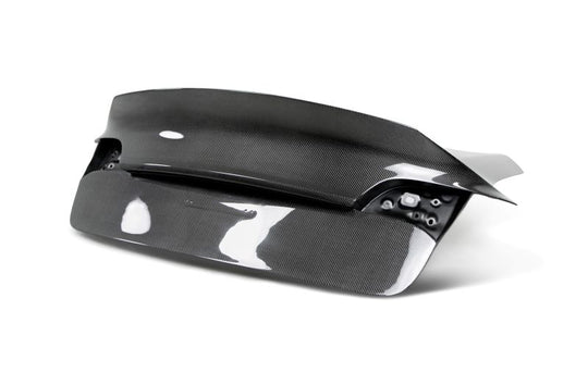 Seibon 17-20 Tesla Model 3 Carbon Fiber Trunk Lid w/Integrated Spoiler (Models w/o Power Trunk ONLY) - 774-T14MD3BMRH