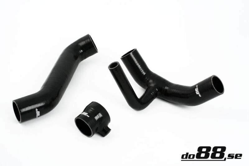 do88 92-96 Audi S2/RS2 2.2T (ABY/ADU) Pressure Hoses - Black - DO88-KIT53-ABY-S
