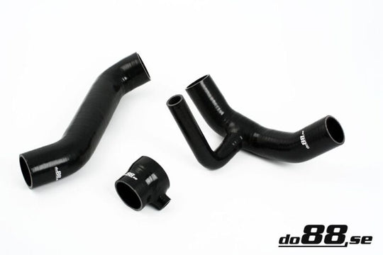 do88 92-96 Audi S2/RS2 2.2T (ABY/ADU) Pressure Hoses - Black - DO88-KIT53-ABY-S