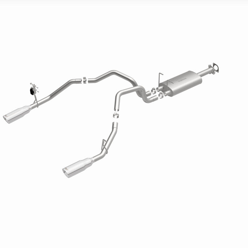 MagnaFlow 2019 Ram 1500 Street Series Cat-Back Exhaust Dual Rear Exit w/Polished Tips - 19498