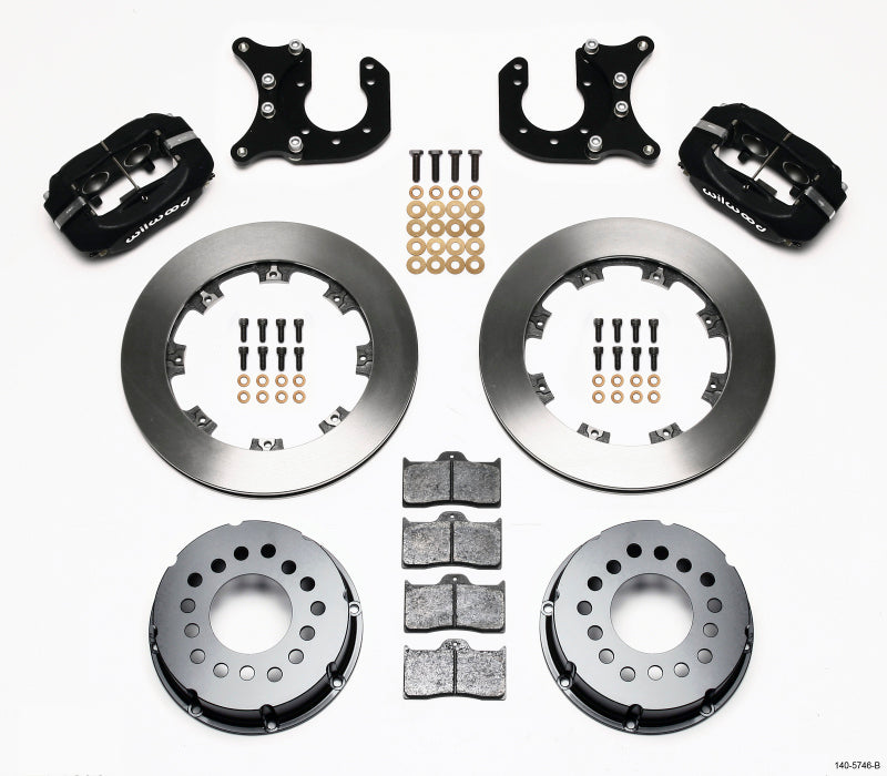 Wilwood Forged Dynalite P/S Rear Kit Chevy 12 Bolt-Spec 3.15in Bearing - 140-5746-B