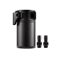 Load image into Gallery viewer, Mishimoto Carbon Fiber Baffled Oil Catch Can - MMBCC-CF