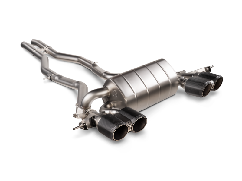 Akrapovic 22+ BMW M3 (G80/G81) / M4 (G82/G83) Slip-On line (Titanium) - S-BM/T/40H