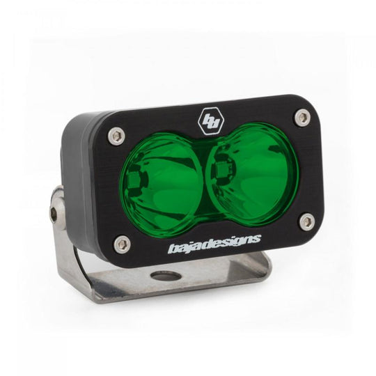 Baja Designs S2 Sport Spot Pattern LED Work Light - Green - 540001GR