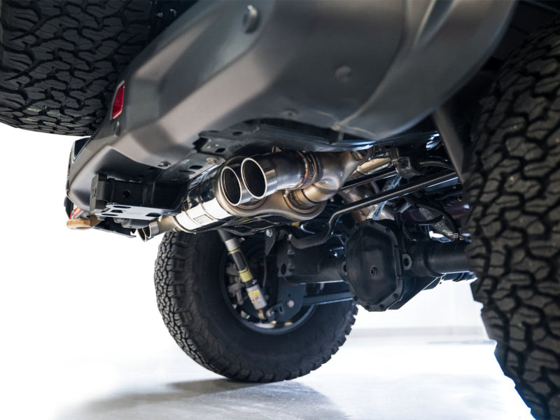 AWE Tuning 21+ Wrangler 392 Switchpath Cat-Back Exhaust- Quad BashGuards - 3025-41392